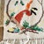 Mid 20th Century Mid 20th Century Vintage Hand Knitted and Embroidered English Hunting Scene Afghan Throw Blanket For Sale - Image 5 of 8