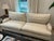 Transitional Lee Industries Ivory Herringbone Sofas With Down-Filled Cushions — Pair For Sale - Image 3 of 18