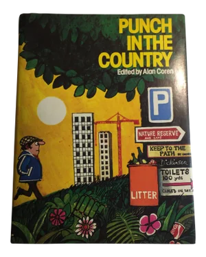 1975 "Punch in the Country" Alan Coren Book