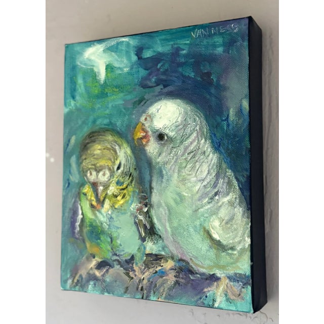 8”x10” oil painting on 2” gallery wrapped canvas. No need for a frame, ready to hang. Terrific one-of-a-kind gift. Two...