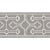 Contemporary Sample - Schumacher Filbert Tape in Grey For Sale - Image 3 of 3