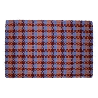 Knitted Wool Pyra Rug by Lisa Darland For Sale