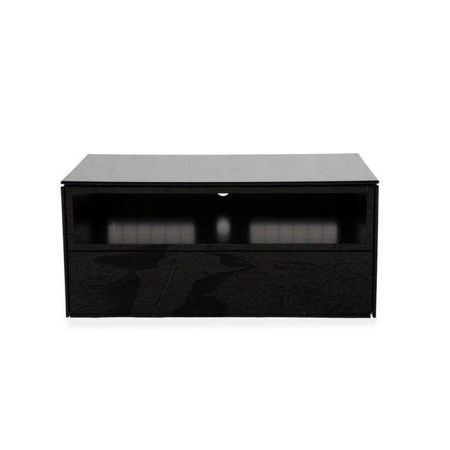 Black Cube Wooden Sideboard from Lübke For Sale - Image 8 of 11
