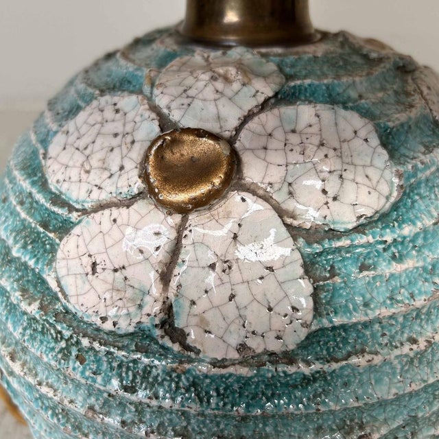 1950s Ceramic Table Lamp, Italy, 1950s-1960s For Sale - Image 5 of 17
