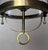 Mid 20th Century Neoclassical French Brass and Blown Glass Lantern For Sale - Image 14 of 18
