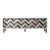 ModShop Chevron White Wood Sideboard For Sale
