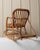 Vintage Children's Rocking Chair in Bamboo, 1970s For Sale - Image 5 of 11