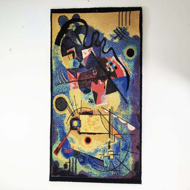 Vintage Rug with Composition by Wassily Kandinsky, Germany, 1980s For Sale - Image 13 of 14