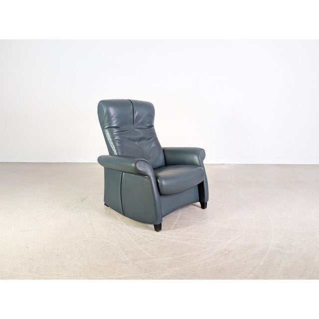DS 50 Armchair in Dark Green Leather from de Sede, 1990s-2000s For Sale - Image 6 of 14