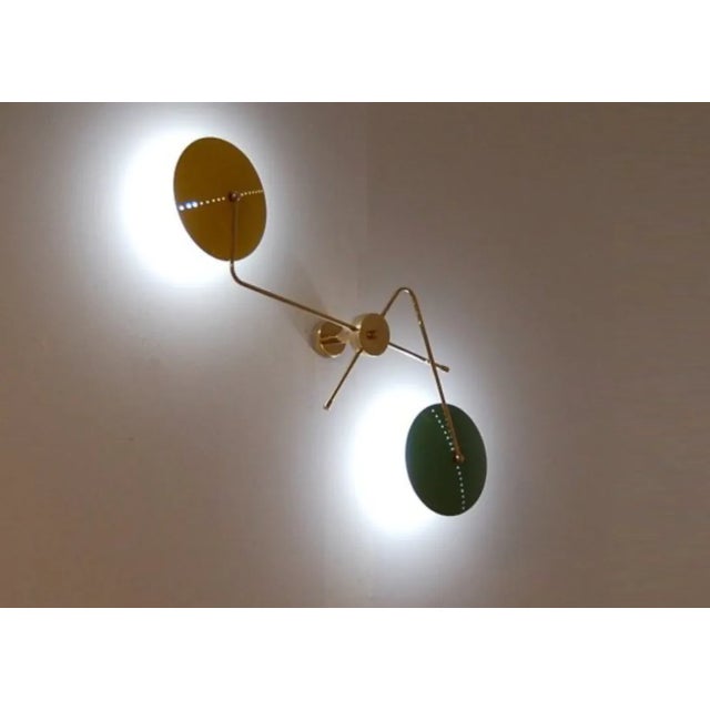 1960s Sculpture Wall Lamp, 1960s For Sale - Image 5 of 6