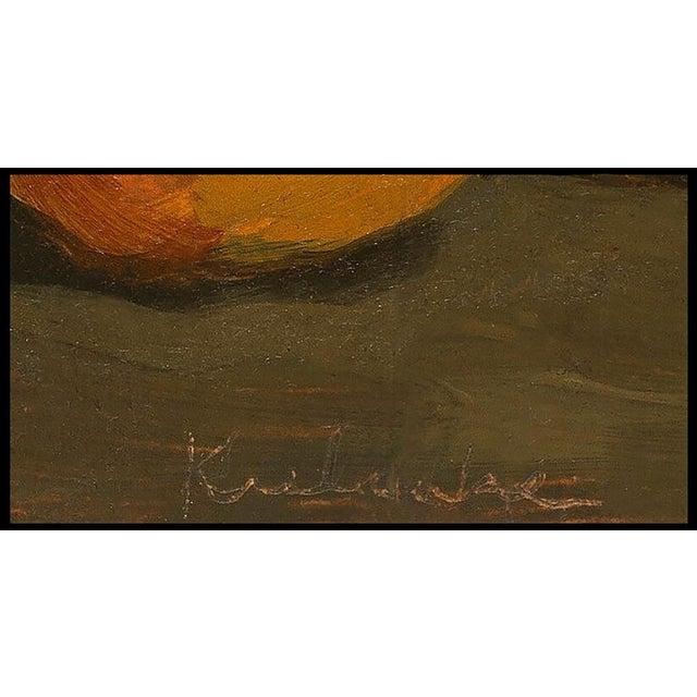Contemporary Mid 20th Century Still Life with Fruit, Robert Kulicke For Sale - Image 3 of 5