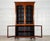 Circa 1870 large 19thc english mahogany glazed library bookcase together w151.5 x d42.5 x h261 cm base w142 x d37.5 x h92...