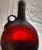 Antique 19th Century Hand Blown Ruby Glass Sterling Chestnut Liquor Flask Bottle For Sale - Image 12 of 16