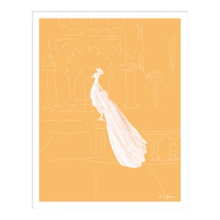 Delhi in Jaune By Dana Gibson, Framed Art Print For Sale