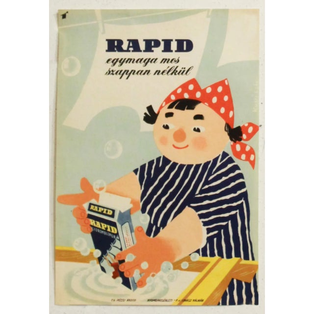 Date: 1960's Size: 6.5 x 9 inches Artist: Kubisch About the Poster: Some of our favourite posters are those for which we...