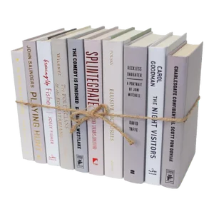 Decorative Books - Marble Book Bundle - 1 Foot of Grey Books
