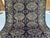 Green & Navy Blue Geometric Tribal Wool Area Rug, 5' X 6'7" For Sale - Image 6 of 16