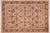 Tan 1990's Floral Pak-Persian Tan/Drk. Red Wool Rug - 10'1'' X 14'3'' For Sale - Image 8 of 9