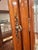 Wood Coastal Vintage Display Cabinet / Hutch With Lighting For Sale - Image 7 of 8