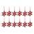 Kenneth Ludwig Chicago Fir Wood Snowflake Ornament (Set of 12) For Sale - Image 4 of 4
