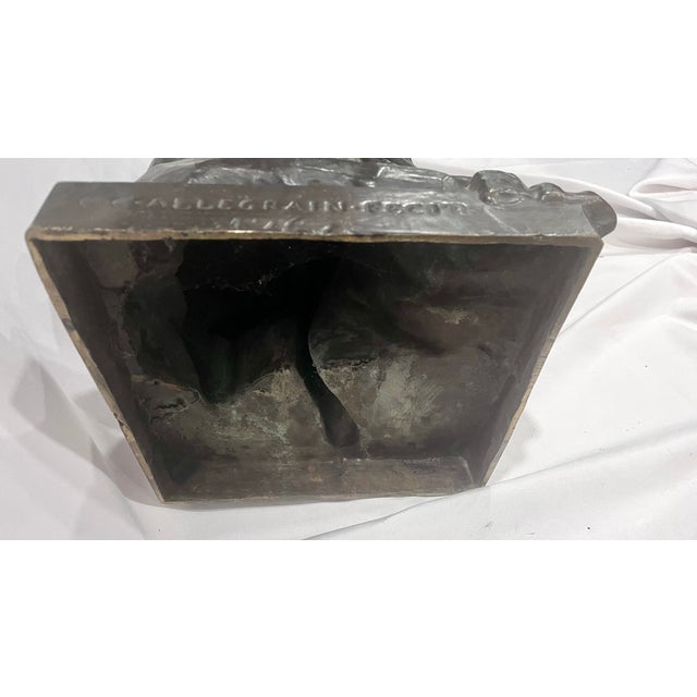 19th Century French Bronze Figure "Venus Emerging From the Bath" After Allegrain - 33" Tall For Sale - Image 17 of 18