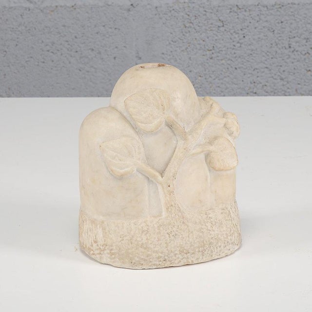 Stone Base with Carved Leaf Motifs, Italy, Late 19th Century For Sale - Image 9 of 10