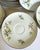 Metal 1960s Wentworth China “Bamboo” Japanese Porcelain Dinnerware Set With Platinum Trim – 44 Pieces For Sale - Image 7 of 12