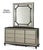 Platinum Michael Amini After Eight Bedroom Collection- 2 Nightstands, Dresser, Armoire, Mirror, Media Cabinet For Sale - Image 8 of 12