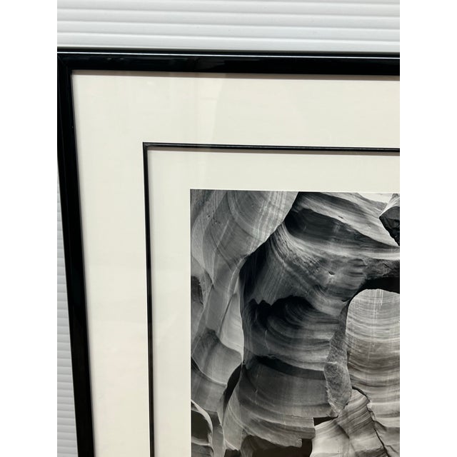 Early 21st Century Robert Morris Cathedral & Antelope Canyon in Park, Utah B/W Limited Photography, Certificate For Sale - Image 5 of 12