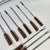 Mid-Century Walnut Fondue Sticks- Set of Twelve For Sale - Image 16 of 16
