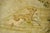Beige Antique French Louis XIV Style Needlepoint Tapestry Carved Walnut Arm Chair Pair For Sale - Image 8 of 18