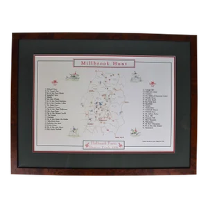 Millbrook Hunt Hallmark Farm Hunter Trials 1999 by Jeremy Rugge-Price, Framed