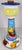 Pair Italian Hand-Painted Ceramic Candlesticks by Nino Parrucca, Whimsical For Sale - Image 4 of 13