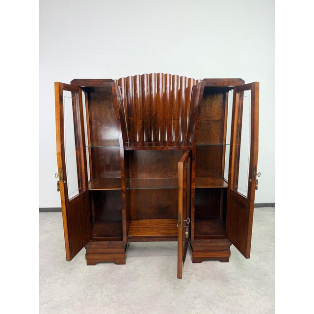 French Art Deco Showcase, 1930s For Sale - Image 4 of 15