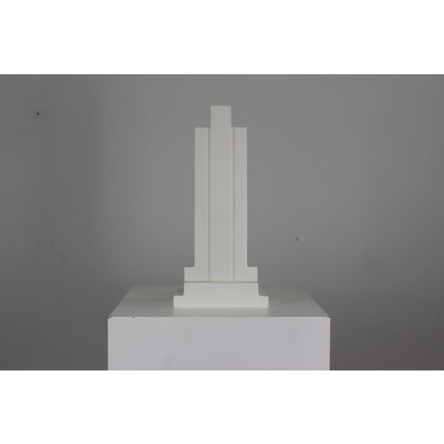 Vintage Y15 Vase in White Enameled Ceramic by Ettore Sottsass for Poltronova, 1970 For Sale - Image 6 of 6