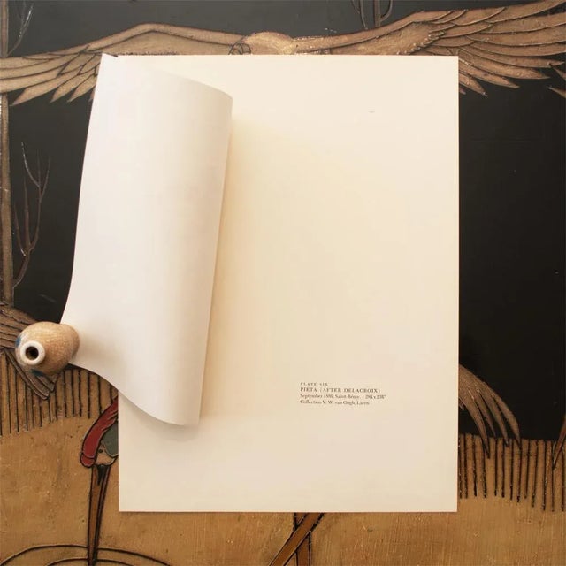 1950s After Van Gogh, First Edition Lithograph "Pieta" (After Delacroix) For Sale - Image 4 of 8