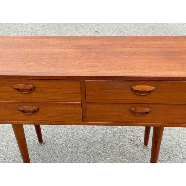 Wood Teak Dresser by Kai Kristiansen for Feldballes Møbelfabrik, 1960s For Sale - Image 7 of 9