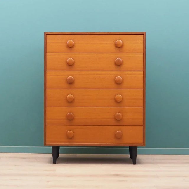 Vintage Danish Teak Chest of Drawers, 1960s For Sale - Image 15 of 15