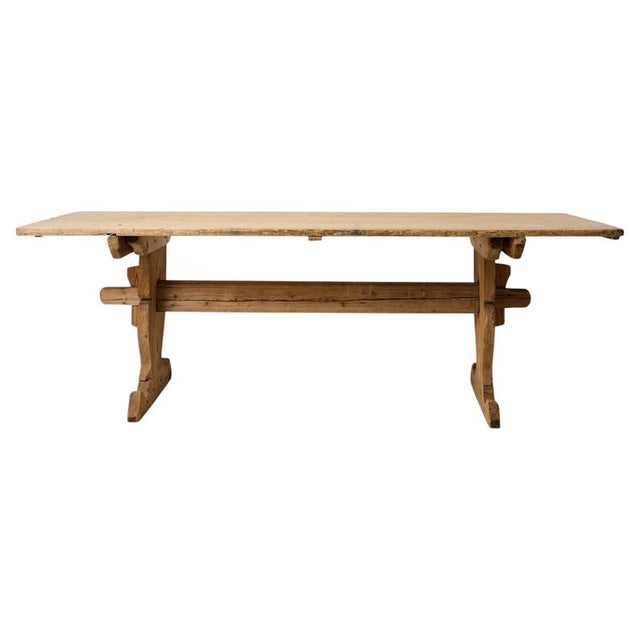 Early 19th Century Country House Dining Table, Northern Sweden For Sale - Image 13 of 13