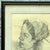 Mid 20th Century Vintage Pencil Sketch of Woman in Hat For Sale In West Palm - Image 6 of 13