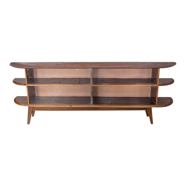 Large Mid-Century Teak Display Cabinet, 1970s For Sale - Image 10 of 10