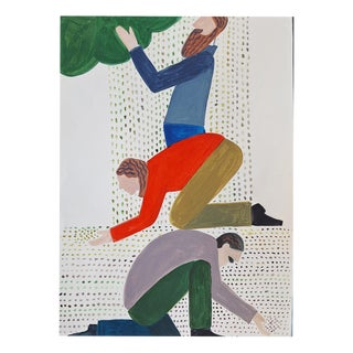 Agapi Wieruszewska, Crete: Cycle of Nature: Motives from Greece, Watercolour on Paper, 2025 For Sale