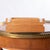 Mid 20th Century Round Table With Brass Gallery and Brass Top Feet For Sale - Image 10 of 10