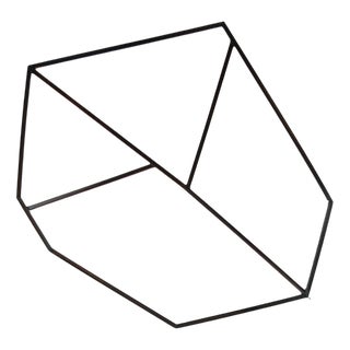 Wall Kite Lamp in Black PVC For Sale