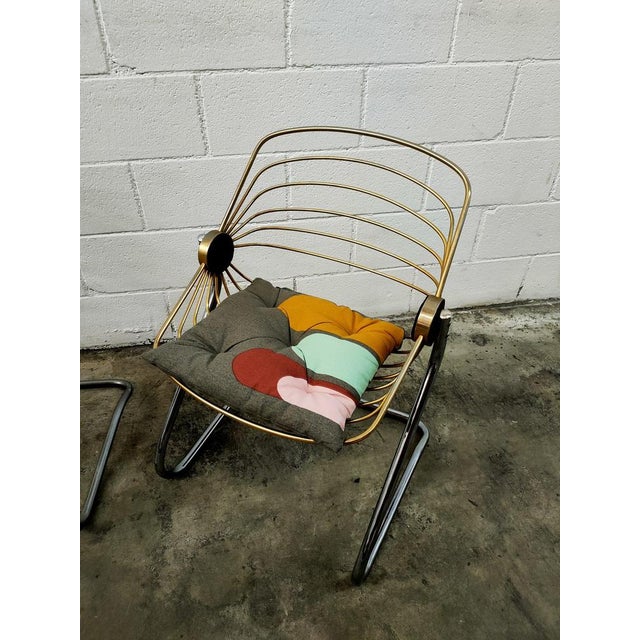 Mid-Century Modern Vintage Chair by Gastone Rinaldi, 1970s For Sale - Image 3 of 7
