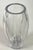 2000 - 2009 Mikasa-“Flame D’amore”-Hand Blown and Cut, Polished- Heavy Lead Crystal- 10 Inch Tall Vase For Sale - Image 5 of 9