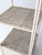 Vintage White Wicker Etagere Shelf With Drawer For Sale - Image 4 of 17