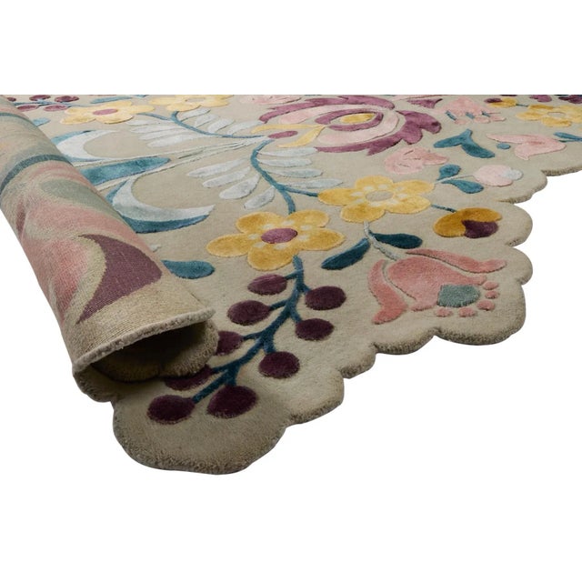 Efflorescent Area Rug in Wool by Murano Shutters For Sale - Image 4 of 6