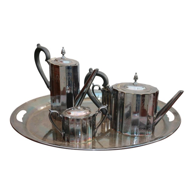 Silver Smith Tea Set For Sale