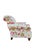 English Clayton Marcus English Roll-Arm Club Chair – Floral Botanical Chintz Upholstered Lounge Chair For Sale - Image 3 of 14